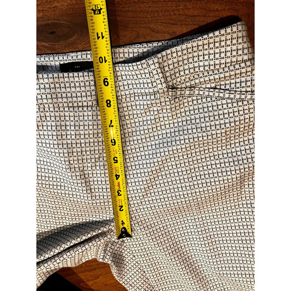 Slim Ankle WHBM White House Black Market‎ Pants 4 Pattern Dress Pockets Workwear - Picture 9 of 13
